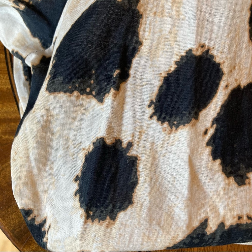 H&M Cotton Leopard Animal Print Shirt Dress - Picture 5 of 10